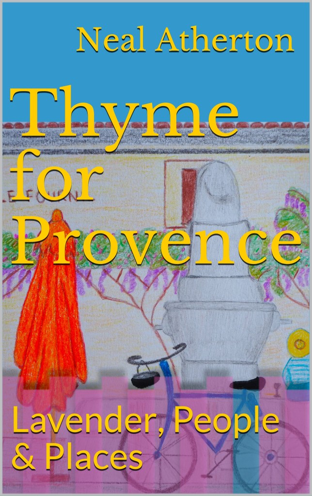 Alt="Photo cover of the French travel guide book Thyme for Provence non-fiction on Kindle Unlimited"