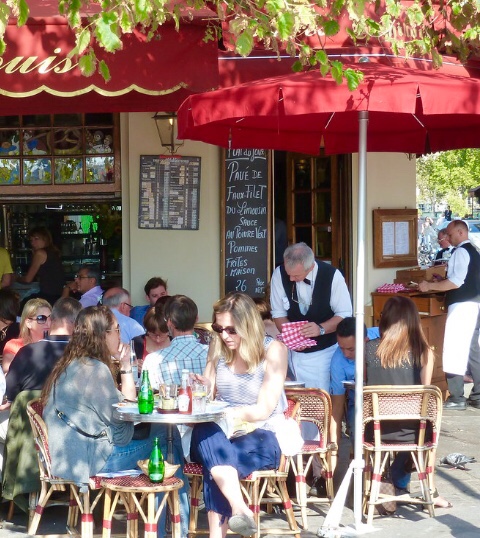 La Brasserie de l'Isle Saint-Louis Paris France