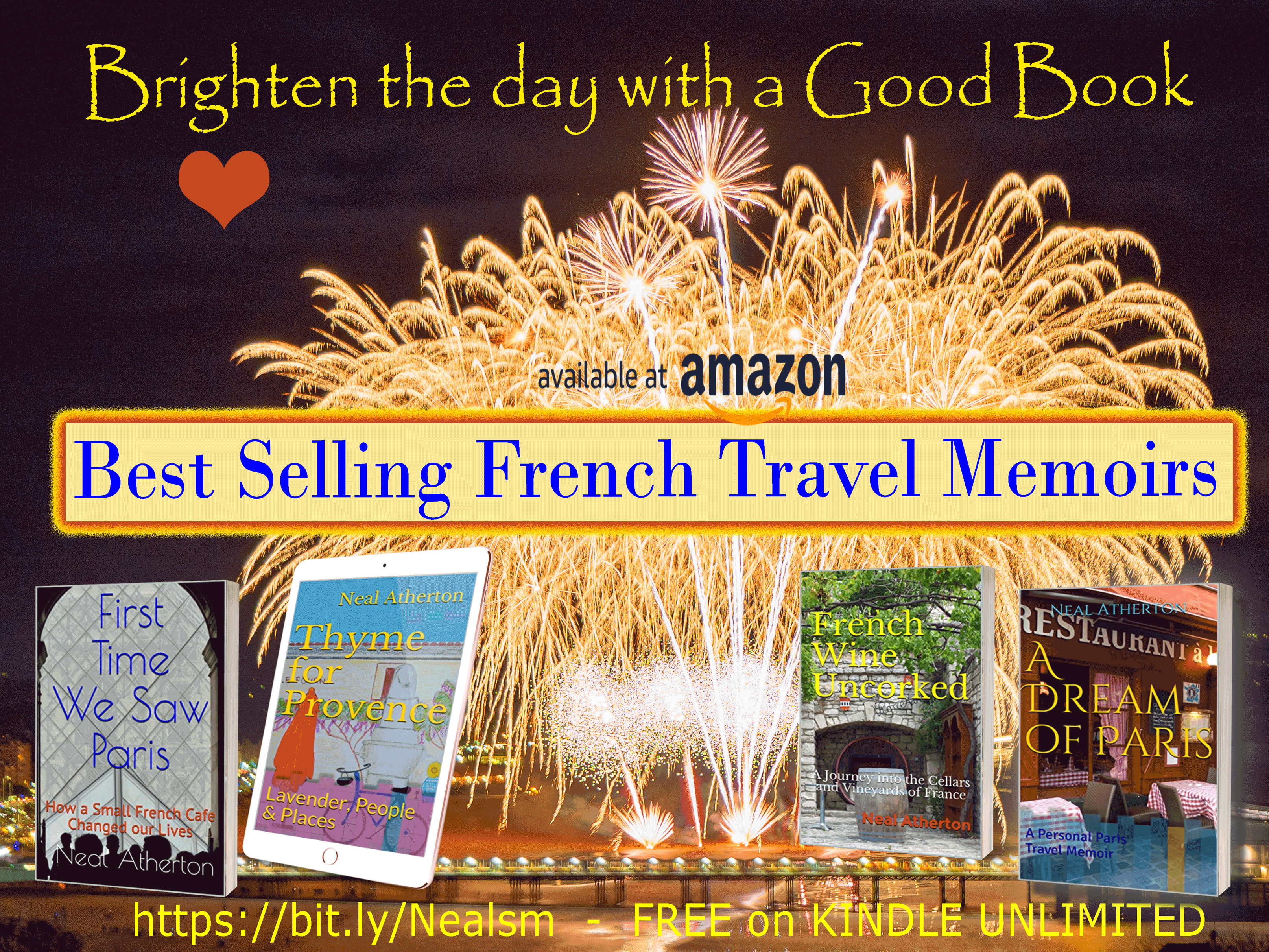 alt="french travel guide books memoirs on kindle unlimited"