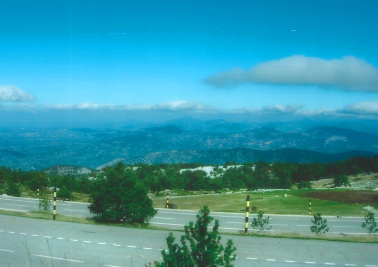 Alt="Photo of ascent of Mont Ventoux Provence France"