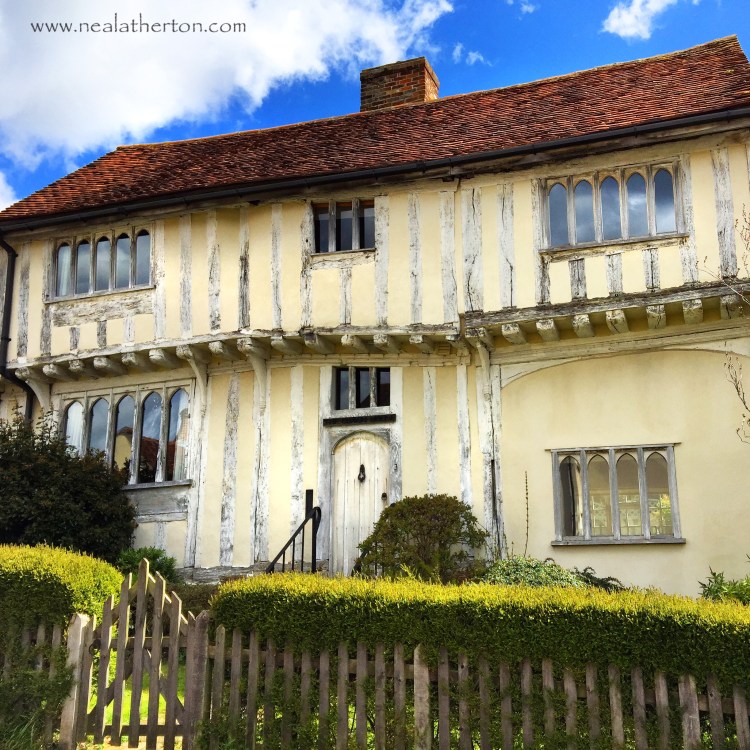 Alt="Photo of medieval house in Lavenham Suffolk England"