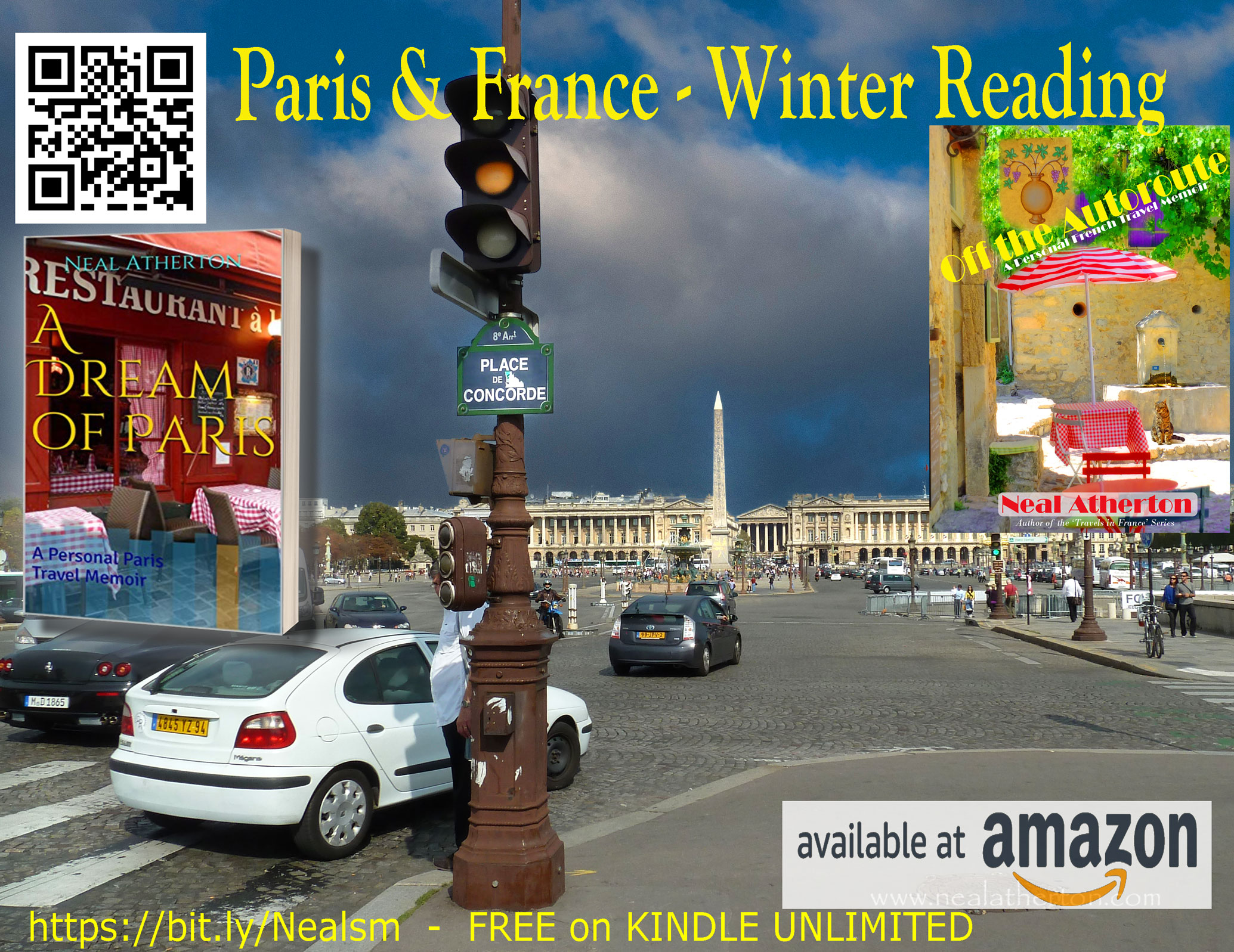 Alt="Photo of Place de la Concorde for the French travel guide book A Dream of Paris non-fiction on Kindle Unlimited"