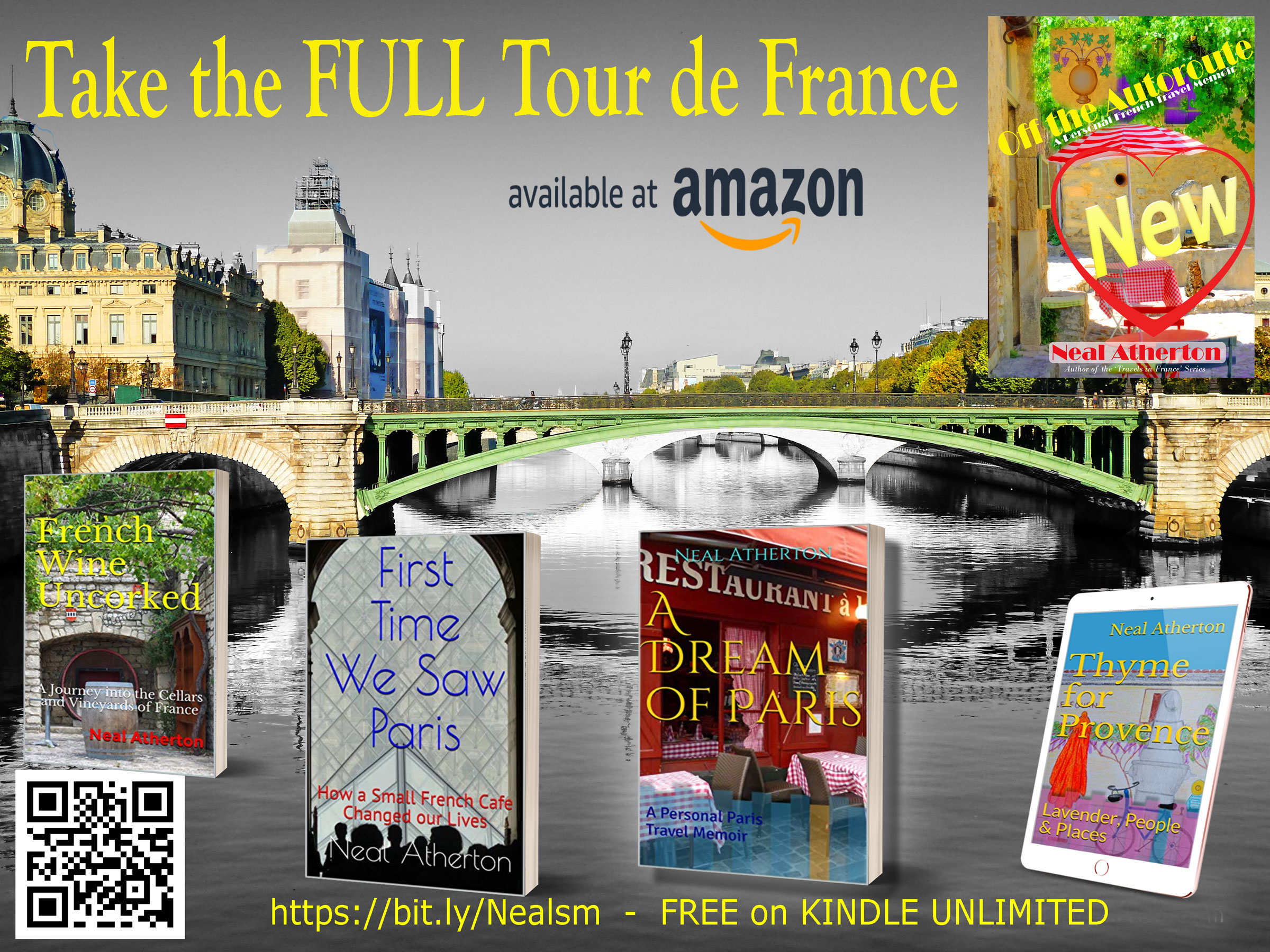 Alt="Photo of River Seine in Paris for French travel guide book A Dream of Paris and the series of non-fiction on Kindle Unlimited"